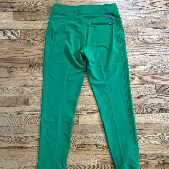 Stio Vibrant Green Pants with Neon Yellow Accent - Picture 4 of 7